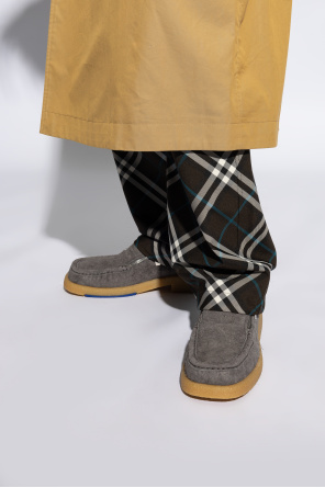 Buty `chance` typu `loafers` od Burberry