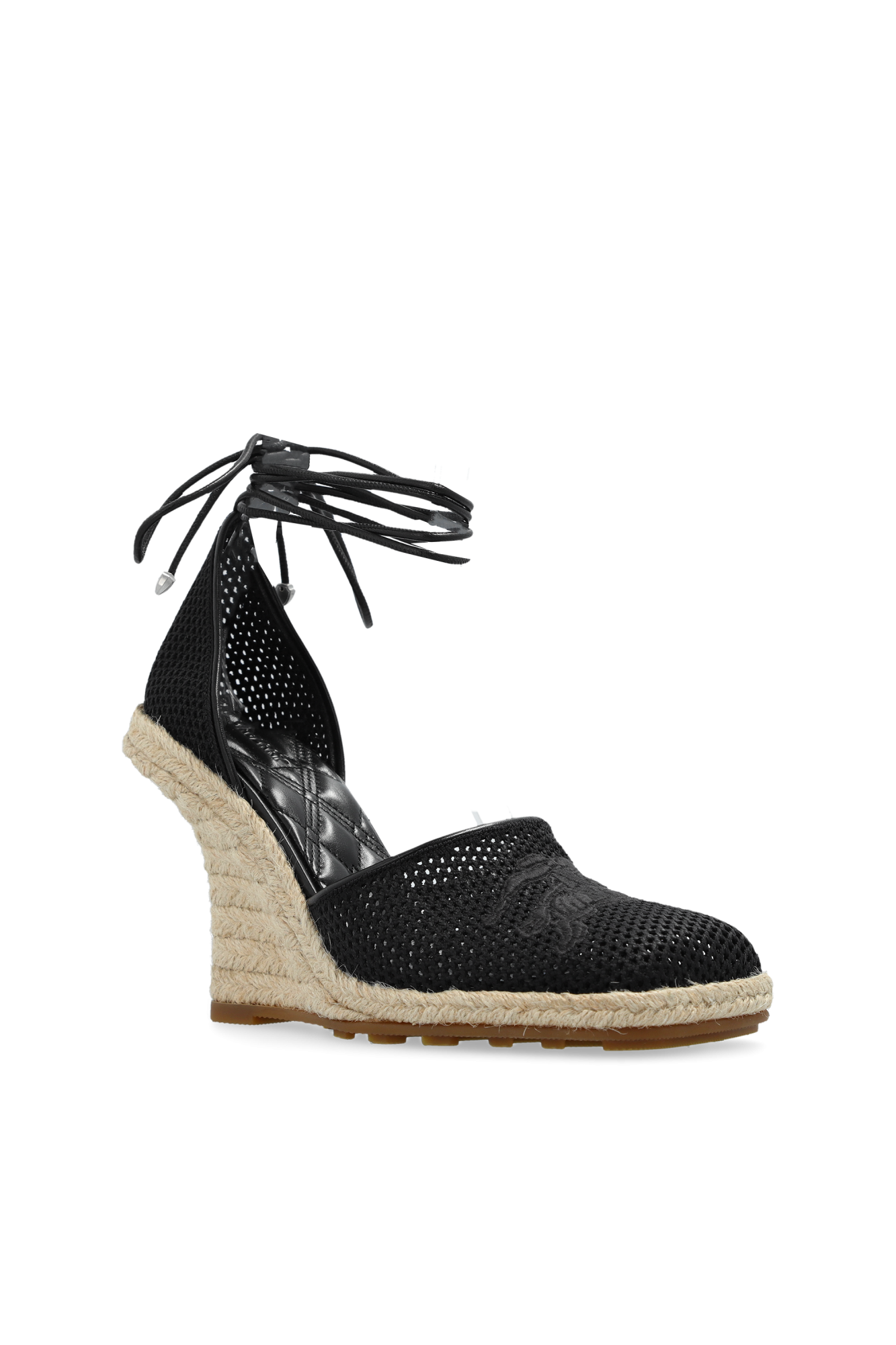 Burberry Plunge' Wedge Espadrilles