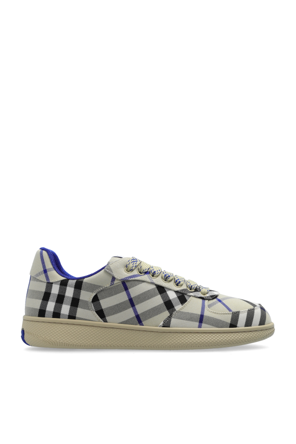 Burberry Checkered Sneakers