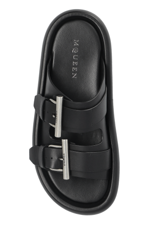 Alexander McQueen Slides with logo