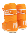 Moon Boot Kids ORANGE Snow Boots Icon Nylon