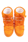 Moon Boot Kids ORANGE Snow Boots Icon Nylon