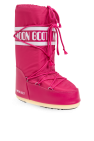 Moon Boot PINK Snow boots 'Icon Nylon'