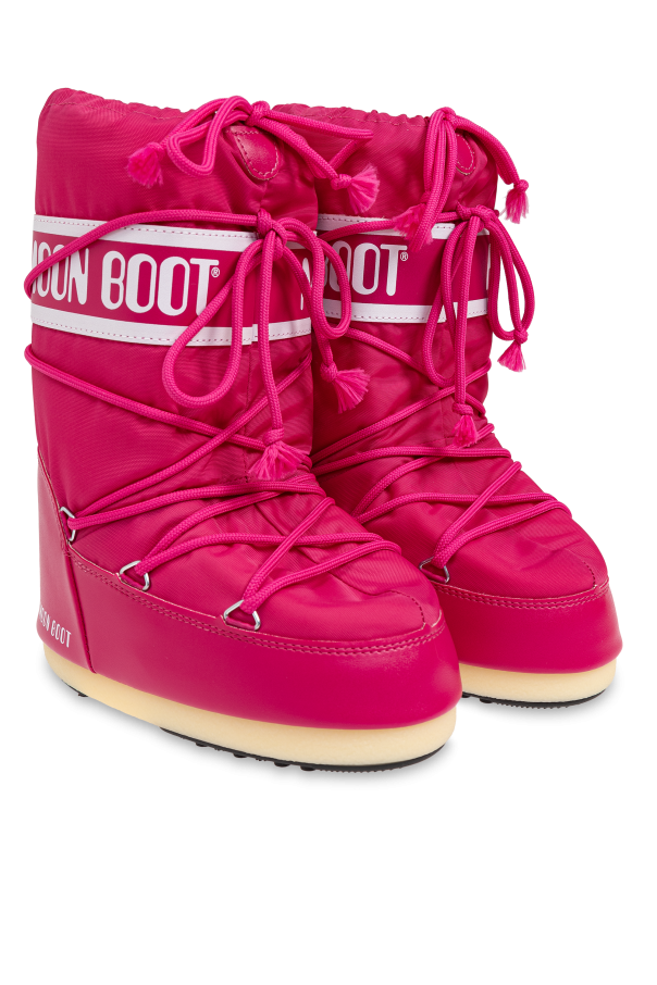 Moon Boot Kids Snow Boots 'Icon Nylon'