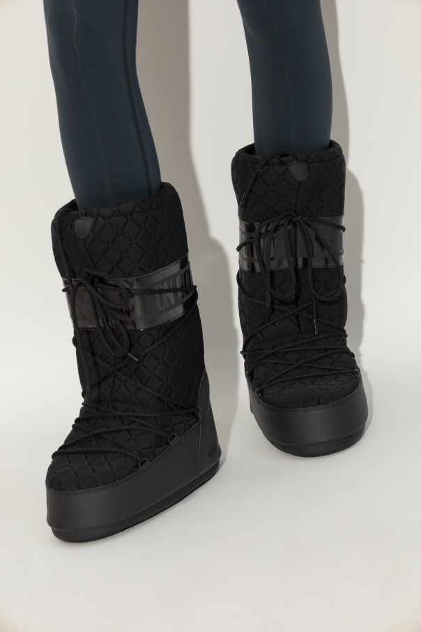 Moon Boot Snow Boots 'Icon Quilt'