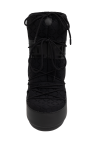 Moon Boot BLACK Snow Boots 'Icon Quilt'