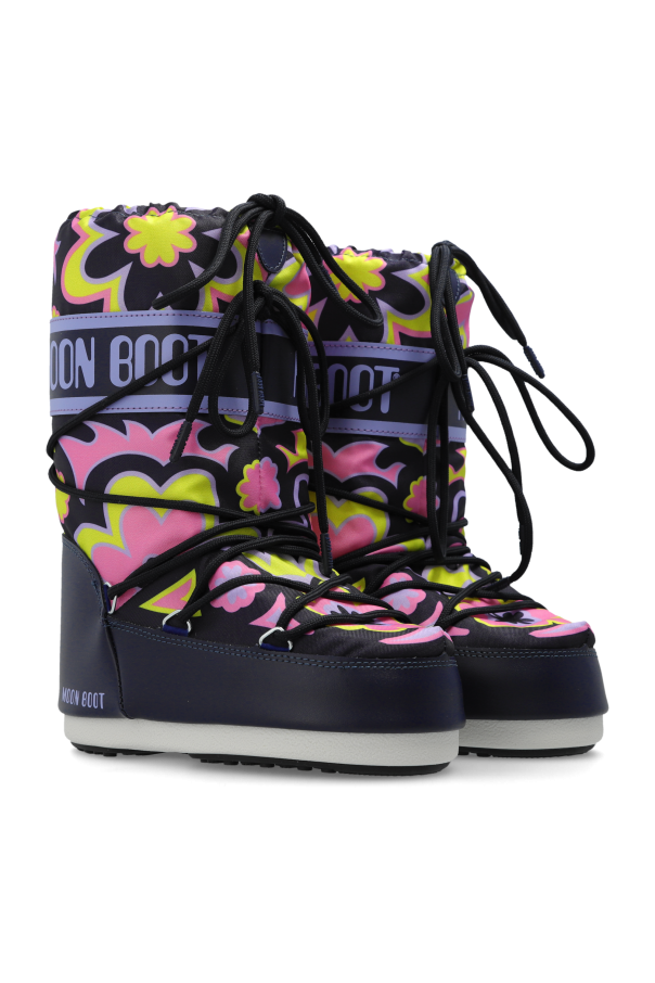 Moon Boot Kids Snow boots Icon Flower