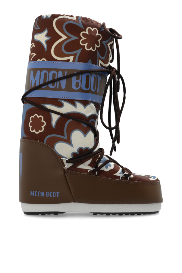 Moon Boot Snow Boots 'Icon Flower'