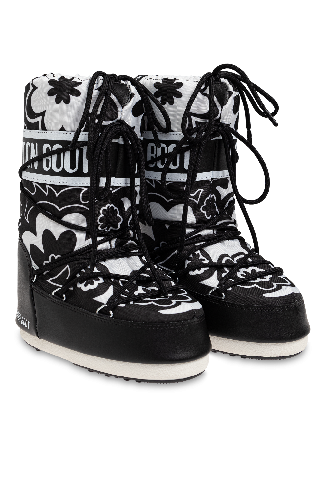 Moon Boot Kids Snow boots Icon Flower