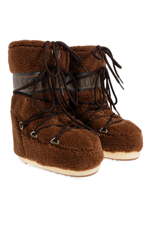 Moon Boot Kids Snow boots ‘MB ICON FLEECE’