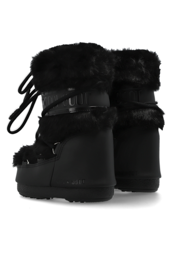 Moon Boot Kids Botas de neve ‘MB ICON FAUX FUR’