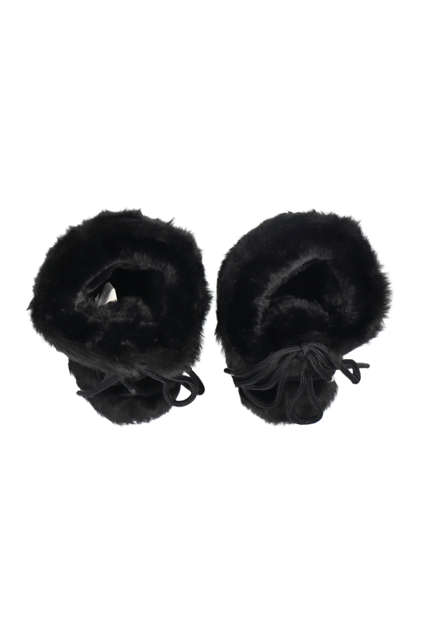 Moon Boot Kids Botas de neve ‘MB ICON FAUX FUR’