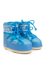 Moon Boot Kids BLUE Snow boots 'Icon Low Nylon'