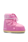 Moon Boot PINK Snow Boots 'Icon Low Nylon'