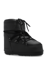 Moon Boot BLACK Snow Boots Icon Low Rubber