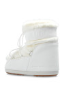 Moon Boot WHITE Snow Boots Icon Low Faux Fur