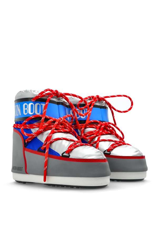 Moon Boot Kids Botas de nieve "MB ICON  LOW SPACE RACING"