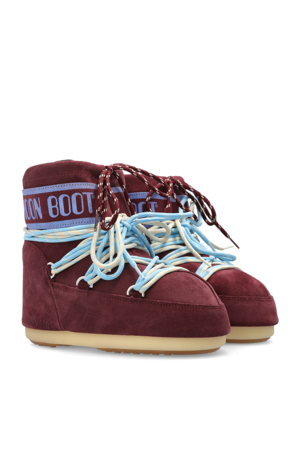 Moon Boot Kids Botas de nieve "Icon Low Suede"