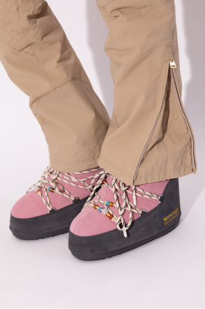 Botas de nieve "x gir icon low suede beads" od Moon Boot
