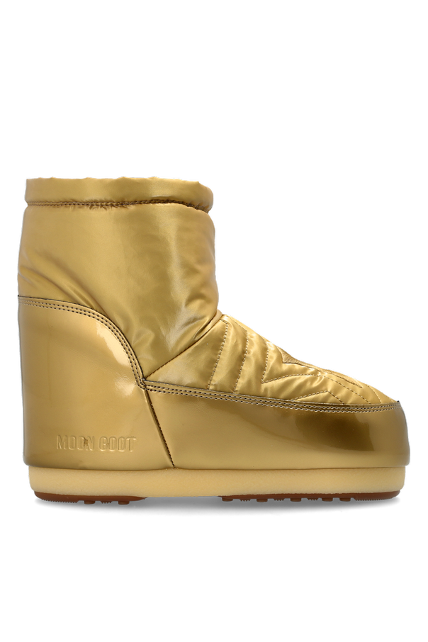 ‘MB ICON LOW NOLACE COMET CHROME’ snow boots od Moon Boot