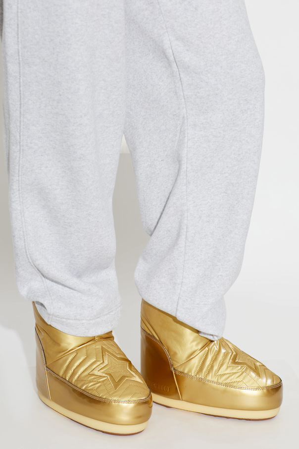 Moon Boot ‘MB ICON LOW NOLACE COMET CHROME’ snow boots