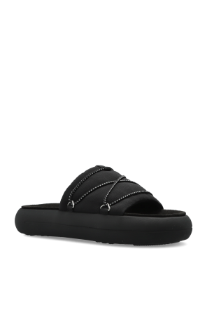 Moon Boot ‘MB ICON SLIDE’ slides