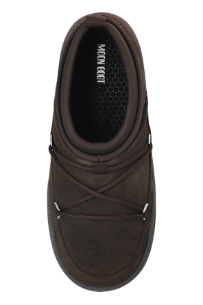 Moon Boot Zamszowe buty `MB PARK ICON SUEDE`