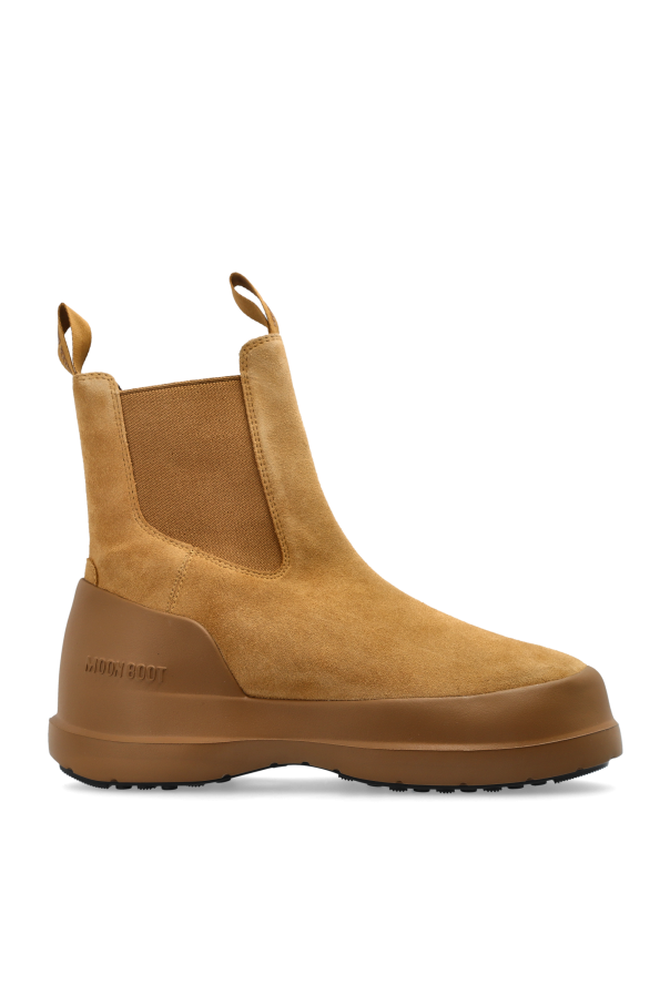 Moon Boot Śniegowce `MB Luna Chelsea Suede`