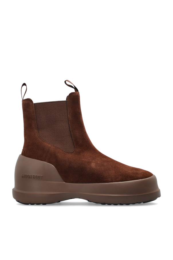 Moon Boot Śniegowce `MB Luna Chelsea Suede`