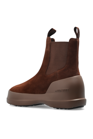 Moon Boot Śniegowce `MB Luna Chelsea Suede`