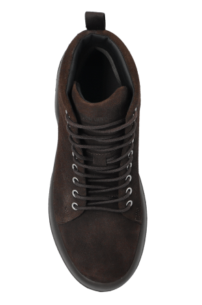 Moon Boot Suede shoes `MB MEZZALUNA LACE UP MID SUEDE`