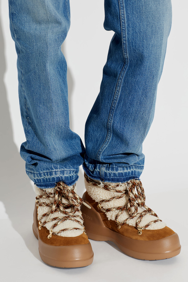 Moon Boot Botas de neve ‘MEZZALUNA BOOT SHEARLING’