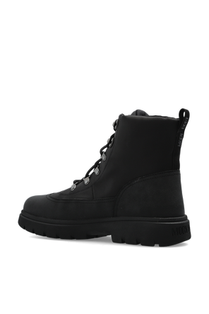 Moon Boot Combat Boot Nylon Black Boots by Moon Boot