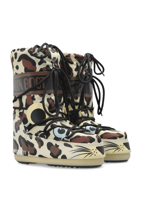 Moon Boot Kids Snow boots ‘Icon Animal’