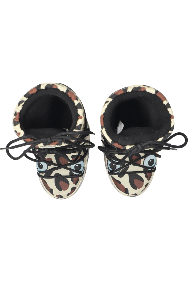 Moon Boot Kids Snow boots ‘Icon Animal’