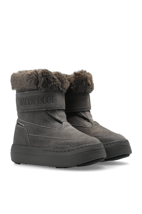 Moon Boot Kids Snow boots Jr Park Strap Boot Suede