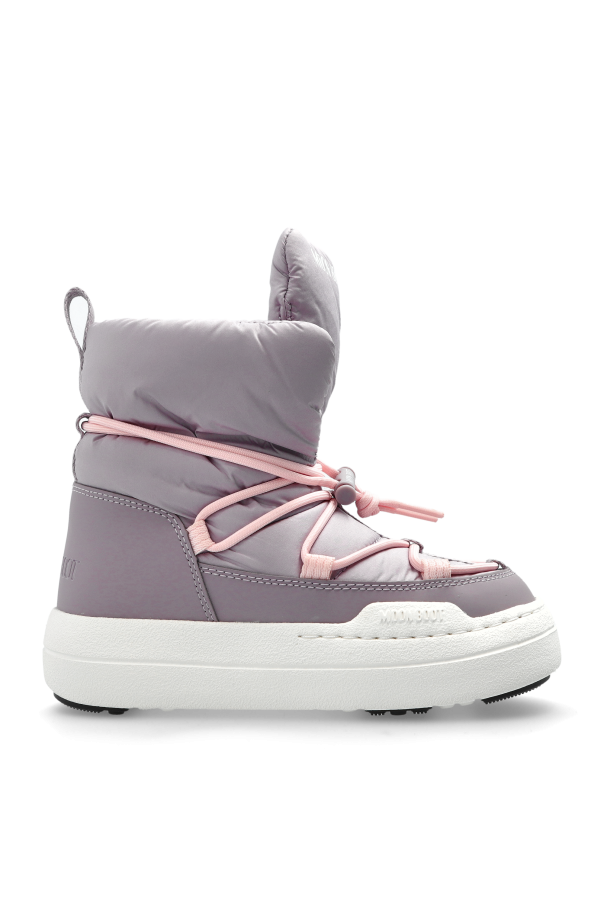 Snow boots `MB JR PARK LACE MID` od Moon Boot Kids