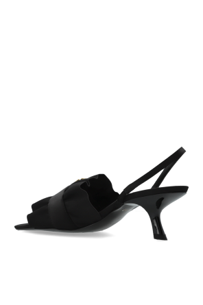 Versace Jeans Couture Satin heeled sandals