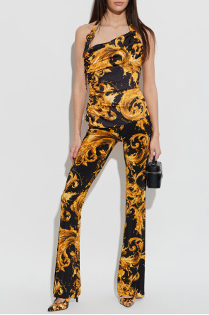 Versace Jeans Couture Heeled shoes with 'barocco' pattern