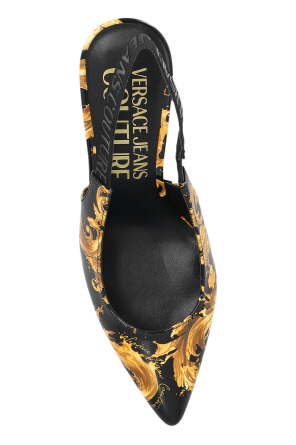 Versace Jeans Couture Heeled shoes with 'barocco' pattern