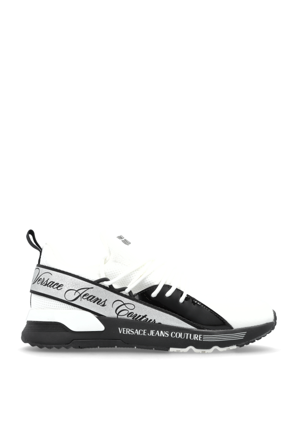 Sports shoes with printed logo od Versace Jeans Couture