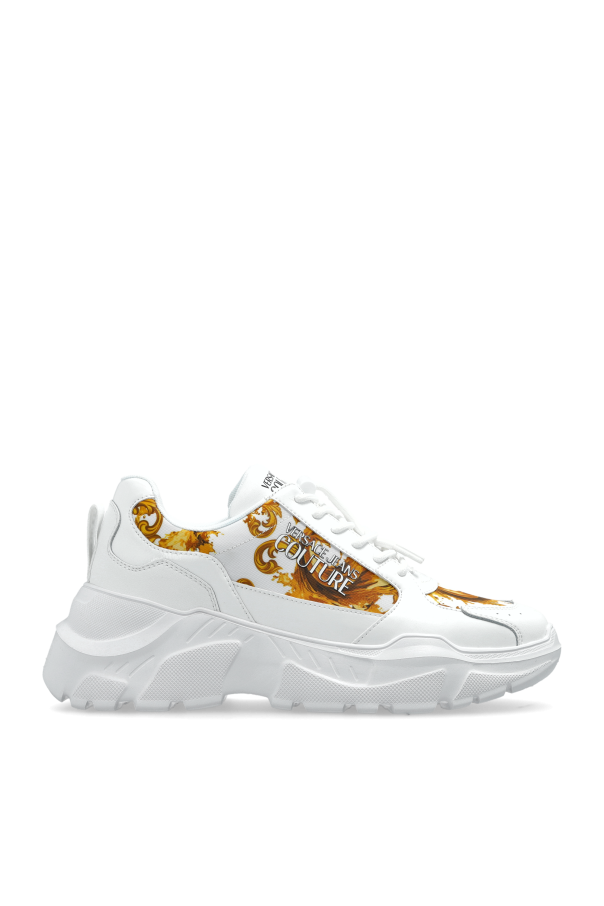 Sports shoes with 'barocco' pattern od Versace Jeans Couture