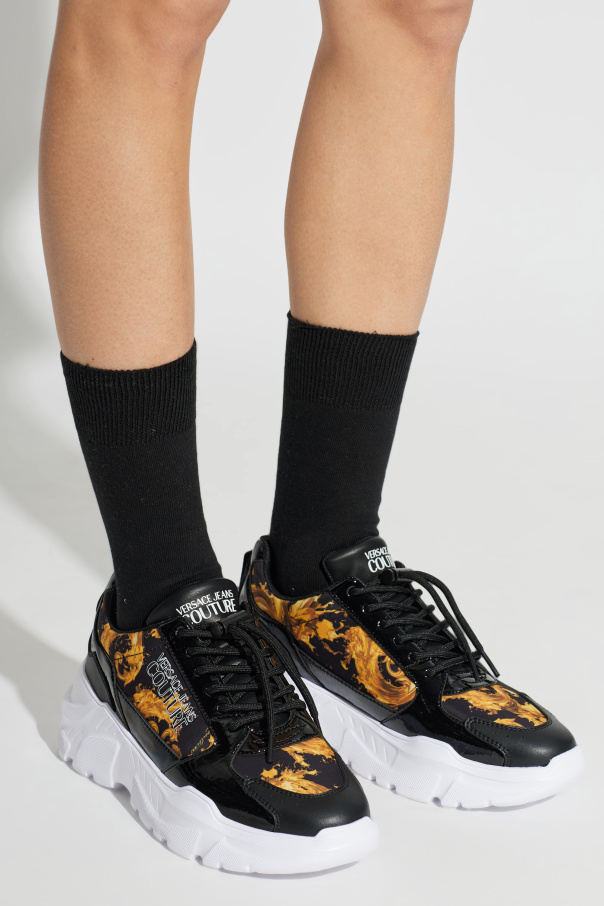 Versace Jeans Couture Sports shoes with 'barocco' pattern
