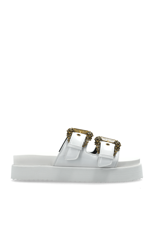 Platform slides od Versace Jeans Couture