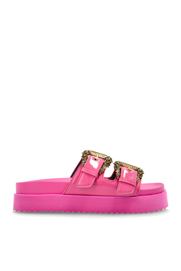 Platform slides od Versace Jeans Couture