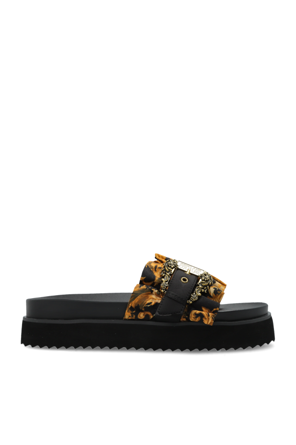 Platform slides od Versace Jeans Couture