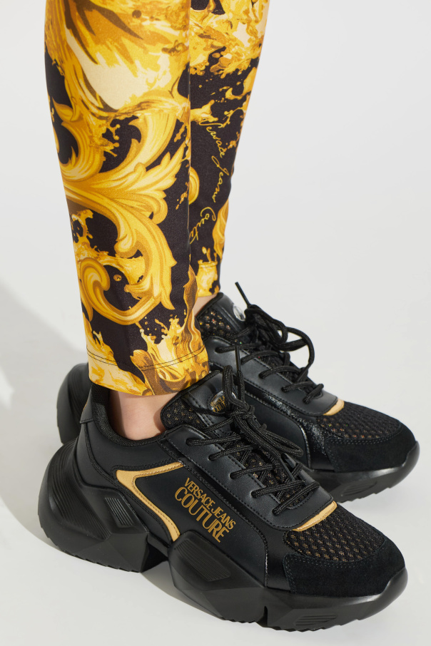 Versace Jeans Couture Sports shoes with printed logo