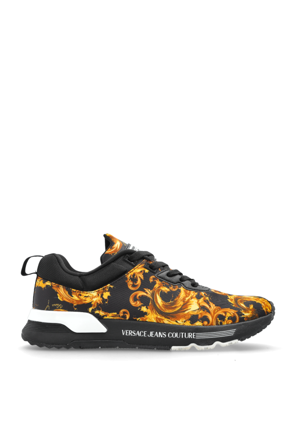 Sports shoes with 'barocco' pattern od Versace Jeans Couture