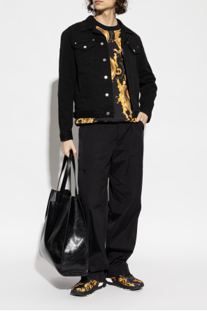 Versace Jeans Couture Sports shoes with a 'barocco' pattern