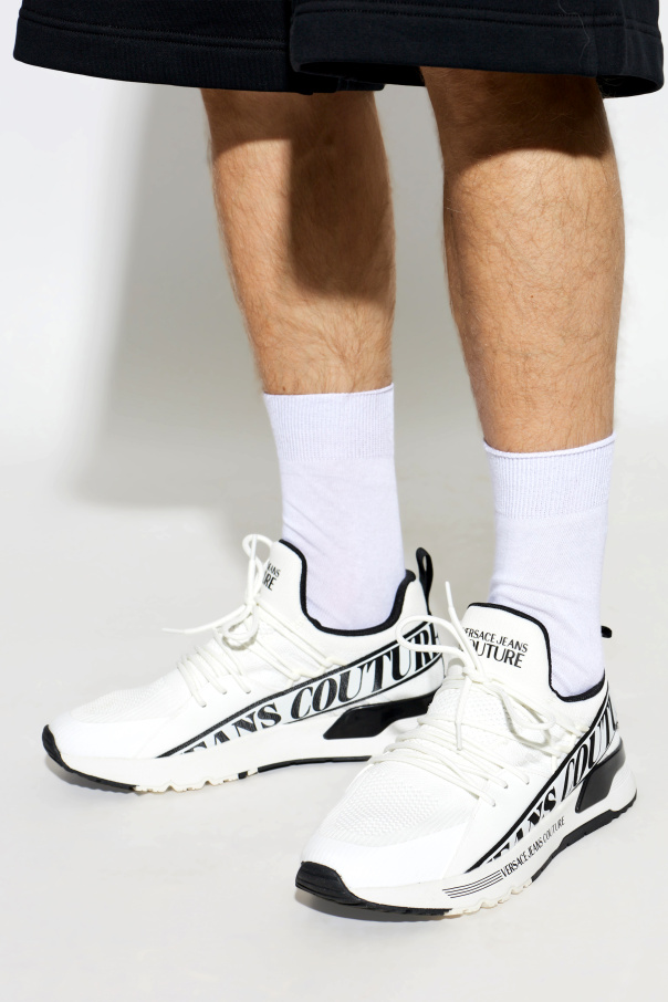 Versace Jeans Couture Buty sportowe z nadrukowanym logo